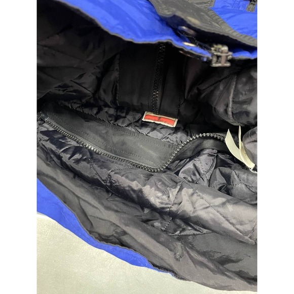 Polaris Snowmobile Xplorer Jacket Mens MT Blue Black Insulated Winter Coat - Picture 11 of 15